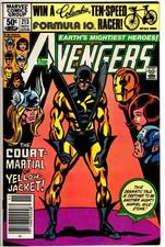 AVENGERS #213 (1981): KEY- Yellowjacket Trial: Newsstand: FINE