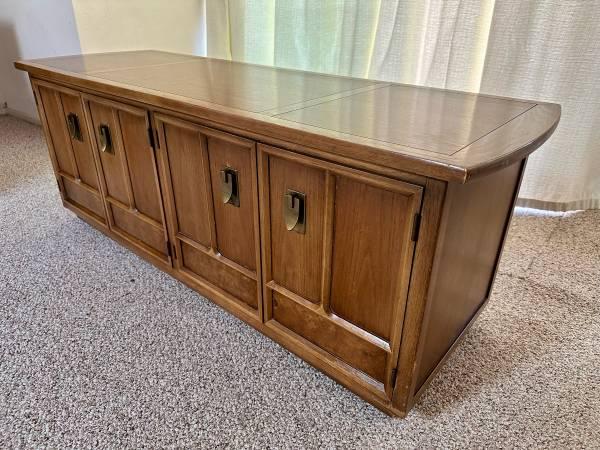 Vintage 1960’s Drexel Accolade Walnut 4pc Living Room Set