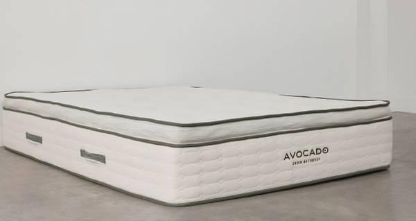 Full Size Avocado Green Box Top Organic  Mattress(I DELIVER) 2