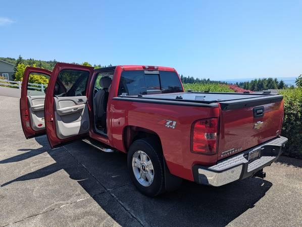 2009 Chevy 1500 Silverado LTZ, red, short bed pick up for sale