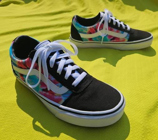 Vans Old Skool Shoes Tie Dye Men's Size 5.0 Women’s 7.5 3