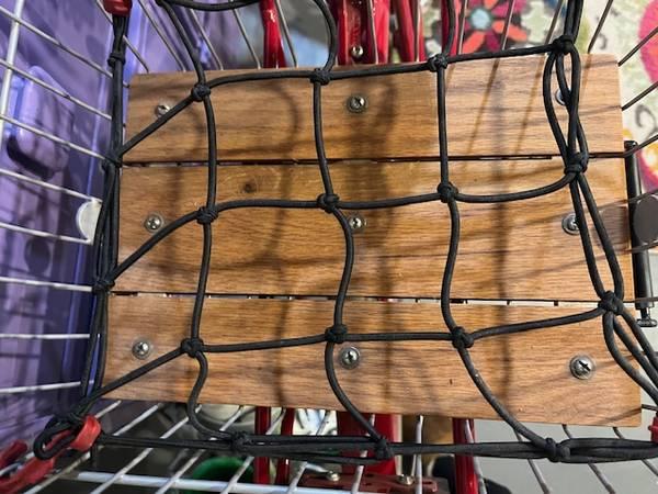 Public Red M8i Mixte Bicycle with upgrades, size medium 8