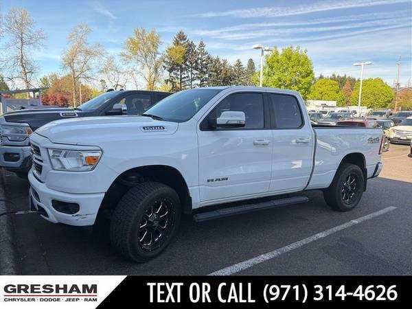2019 Ram 1500 4x4 4WD Truck Dodge Big Horn/Lone Star Quad Cab