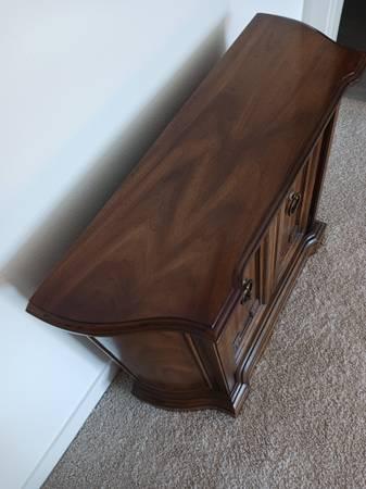Mid-century side end table cabinet 3