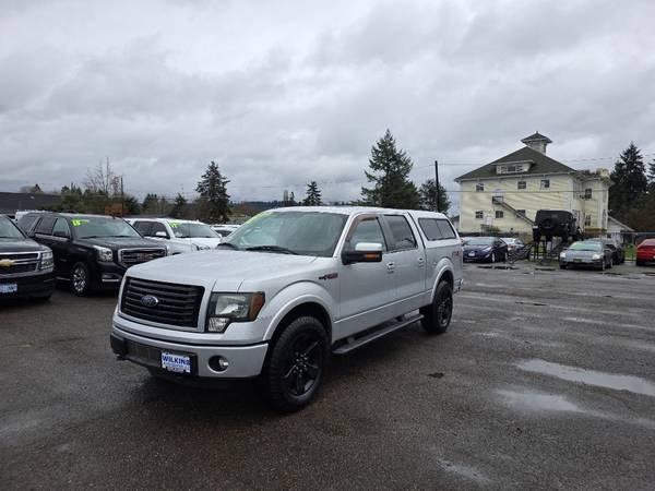 2012 Ford F-150 4x4 4WD F150 Truck Crew cab  SuperCrew 145 FX4 Crew Pickup