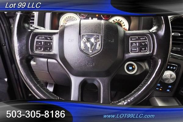 2017 RAM 1500 4x4 4WD Dodge Night  V8 HEMI Heated Leather Seats LIFTED 20S Truck 23