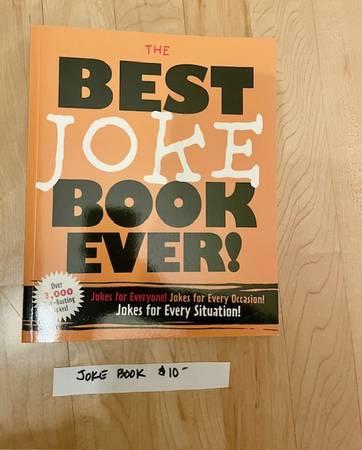 40% off and LIKE NEW BEST JOKE BOOK