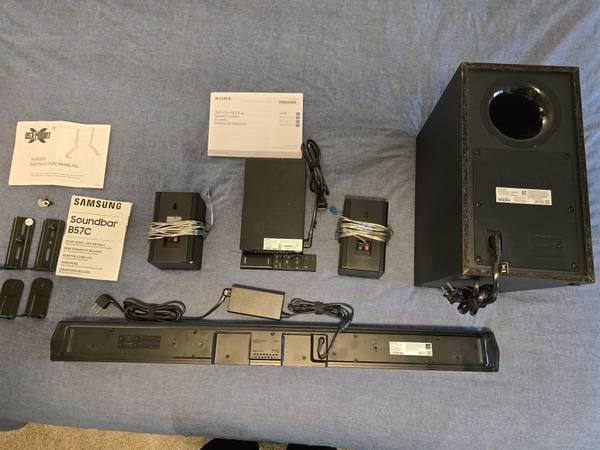 Samsung  S-Series Atmos Soundbar TV Surround Sound System + Mount 2