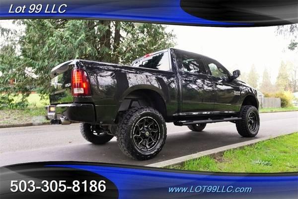 2017 RAM 1500 4x4 4WD Dodge Night  V8 HEMI Heated Leather Seats LIFTED 20S Truck 9