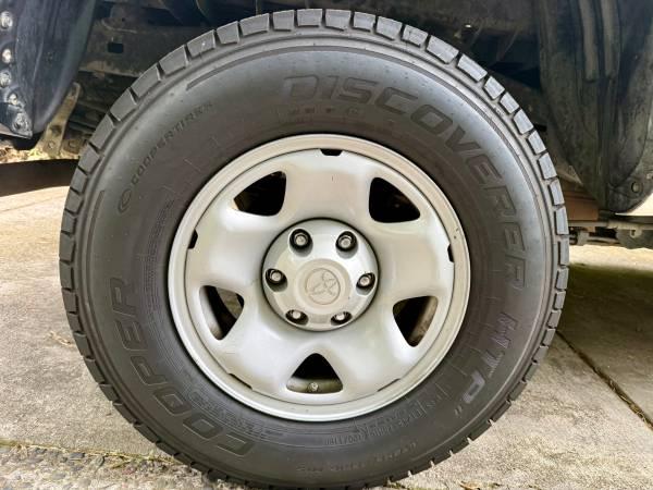 TOYOTA 16" WHEELS AND TIRES - LT245/75R16 - COOPER TIRE