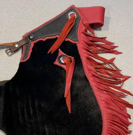 New-Never Worn-Western Chaps-Hair on Hide-Kids Size 6