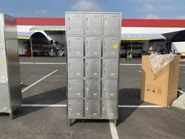 Office Metal Box Lockers Cabinets Storage School Gym LOCKER Vertical F 6