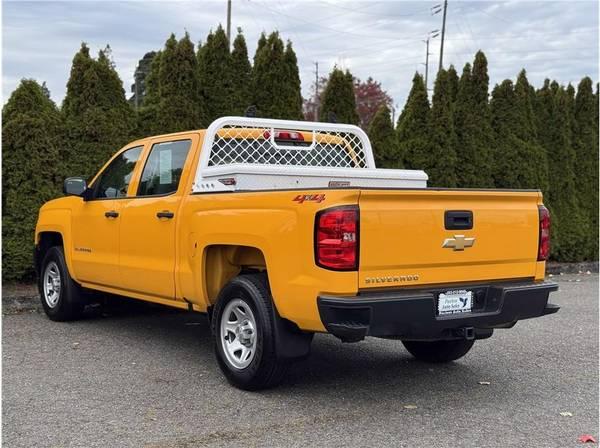 2018 Chevrolet Chevy Silverado 1500 Crew Cab Work Truck Pickup 4D 5 3/4 ft 5