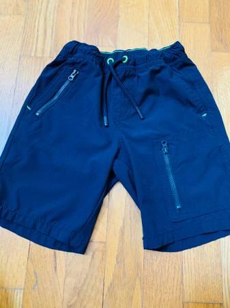 3 Boys Short Set, Camo, Blue and Gray , Size 5T and 5, Elastic Waist, Excellent, 6