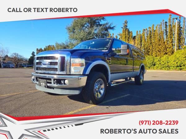 2008 Ford F-250 Super Duty Diesel 4x4 4WD F250 Lariat 4dr SuperCab  SB 2