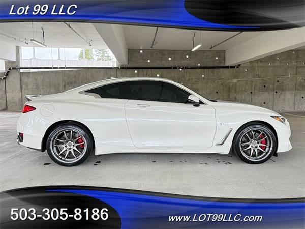 2017 INFINITI Q60 AWD All Wheel Drive Red Sport 400  3.0L Twin Turbo V 6