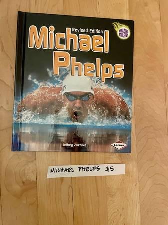 40% off like new michael phelps sports book