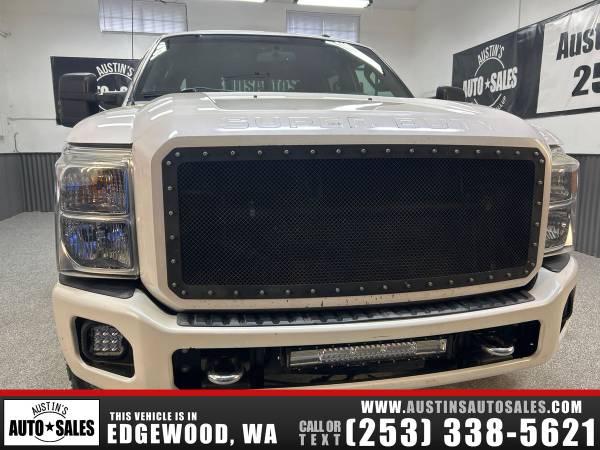 Lifted 2015 Ford F-350 Super Duty Platinum Crew Cab *F-350 F350* 2