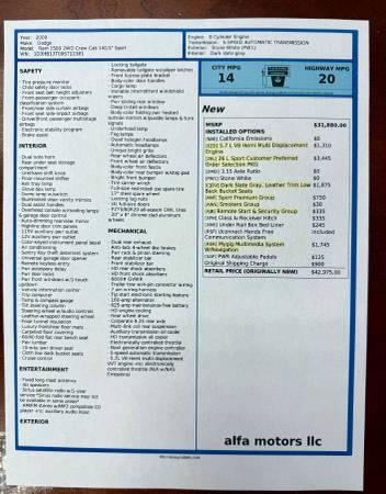 2009 DODGE RAM 1500 CREW C *HEMI 5.7L V8 * 55 SERVICES*EXCELLENT SHAPE 14