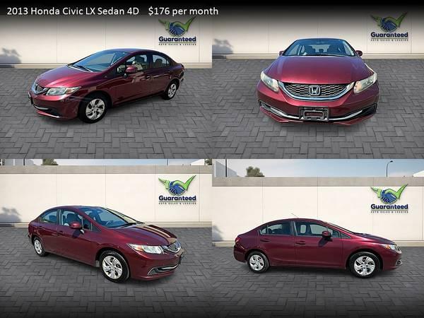 $208/mo - 2012 Honda CRV CR V CR-V EX Sport Utility 4D 18