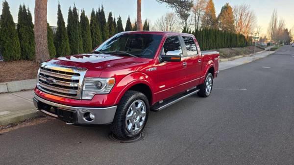 2013 Ford F-150 4x4 4WD F150 Truck Crew cab Lariat  4dr SuperCrew Styl