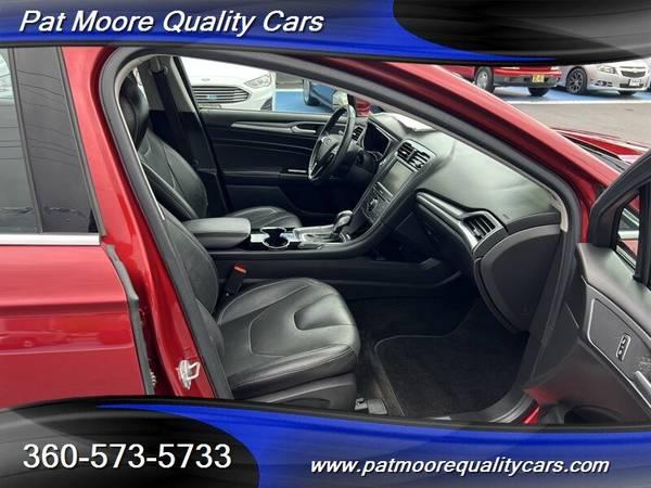 2014 Ford Fusion Hybrid Electric Titanium Sedan 13