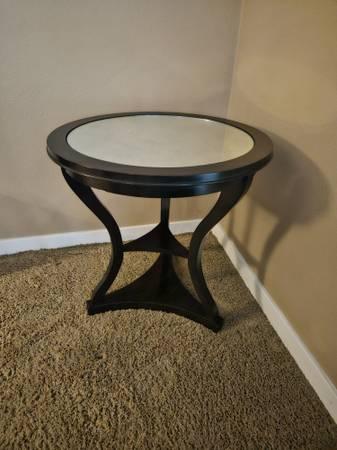 Mercury Glass round Side Table