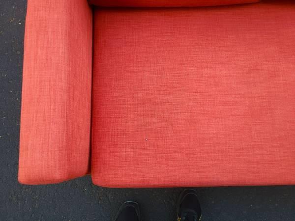 Orange Sleeper Couch - Free Delivery 7