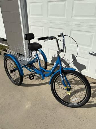 NEW Blue Adult VEVOR Tricycle Bike 7