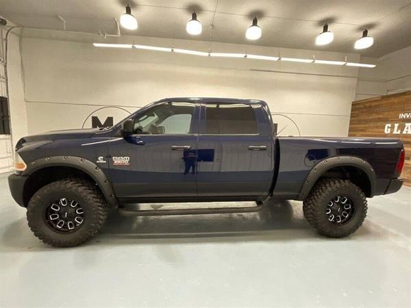 2012 RAM 2500 Crew Cab 4X4 6-SPEED MANUAL / 6.7L DIESEL / LIFTED 2500 3