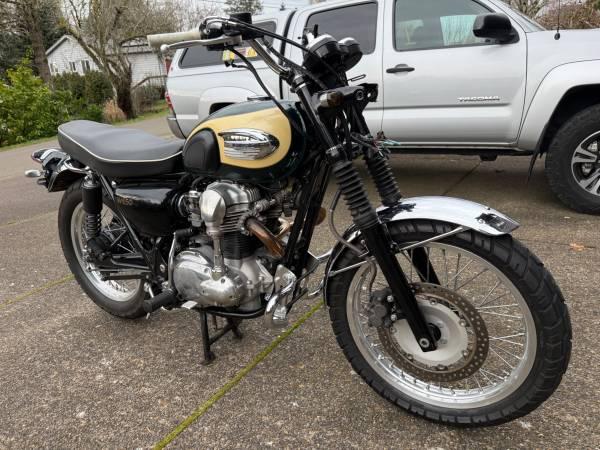 2001 Kawasaki W650 Scrambler - Unique