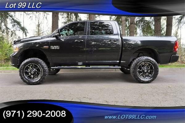 2017 RAM 1500 4x4 4WD Dodge Night  V8 HEMI Heated Leather Seats LIFTED 20S Truck