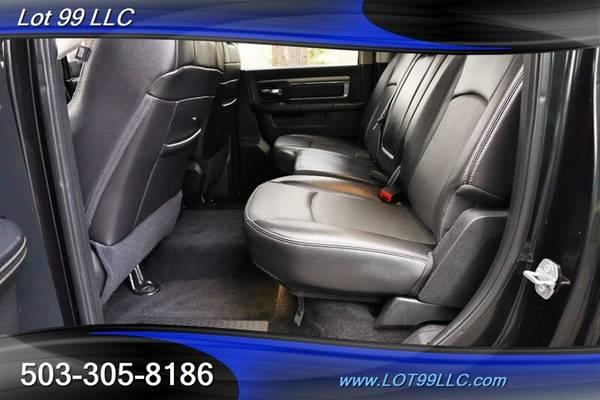 2017 RAM 1500 4x4 4WD Dodge Night  V8 HEMI Heated Leather Seats LIFTED 20S Truck 13