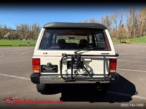 1986 Jeep Cherokee Pioneer LS A/C 82k Miles 8