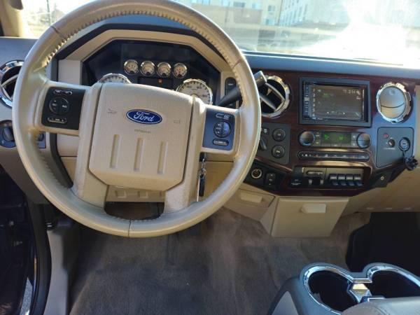 2008 Ford F-250 Super Duty Diesel 4x4 4WD F250 Lariat 4dr SuperCab  SB 15