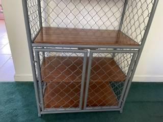 Wood and Metal Shelf 5