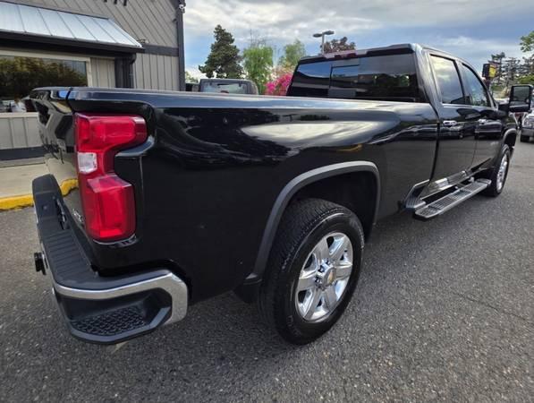 2021 Chevrolet Silverado 3500 Hd Crew Cab Diesel 4x4 4WD Chevy Ltz Pic 8