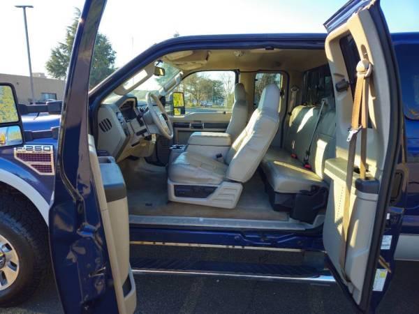 2008 Ford F-250 Super Duty Diesel 4x4 4WD F250 Lariat 4dr SuperCab  SB 14
