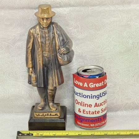 Bronze Statue Sculpture Signed Nils Castegren