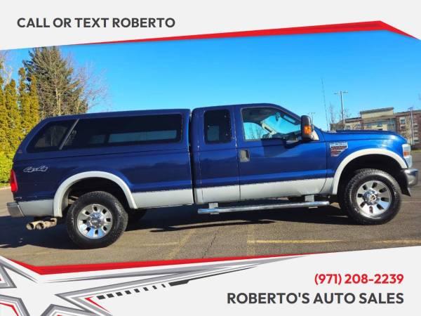 2008 Ford F-250 Super Duty Diesel 4x4 4WD F250 Lariat 4dr SuperCab  SB 3