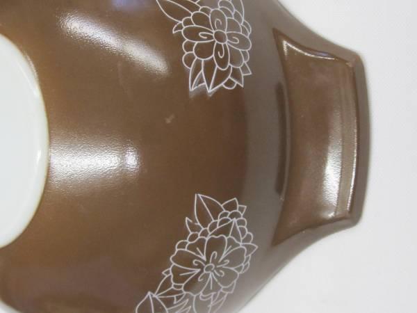 Vintage Pyrex 444 Woodland  Cinderella Mixing Bowl 4QT 7