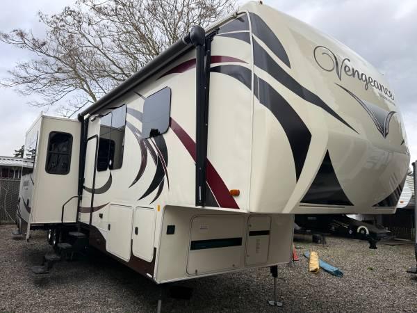 2015 Forest River Vengeance Touring 38L13 43’ F/W Toy Hauler 2