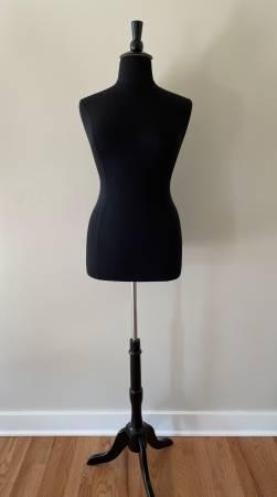 Female Dress Form with Tripod Base Stand