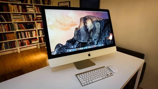 2015 27" iMac 3.2ghz i5 32gb 1tb hybrid drive