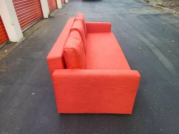 Orange Sleeper Couch - Free Delivery 5
