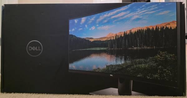 38 inch Dell UltraHD 4K+ curved monitor U3818DW 10