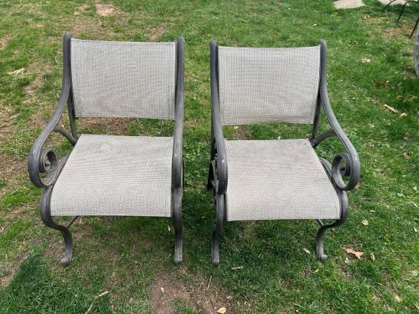 Heavy Cast Iron Bistro Set