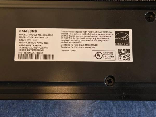 Samsung  S-Series Atmos Soundbar TV Surround Sound System + Mount 7