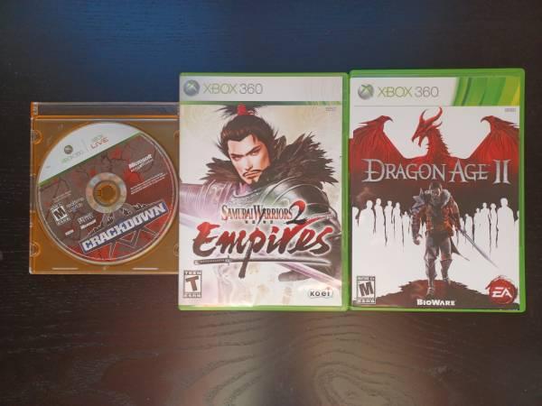 Xbox 360 S 250GB w/ games and wired controller 8