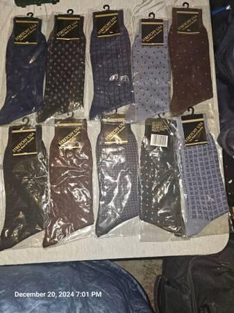 Stretchy USA Men’s Dress Socks – 12 Pairs – Brand New – Size 10–13
